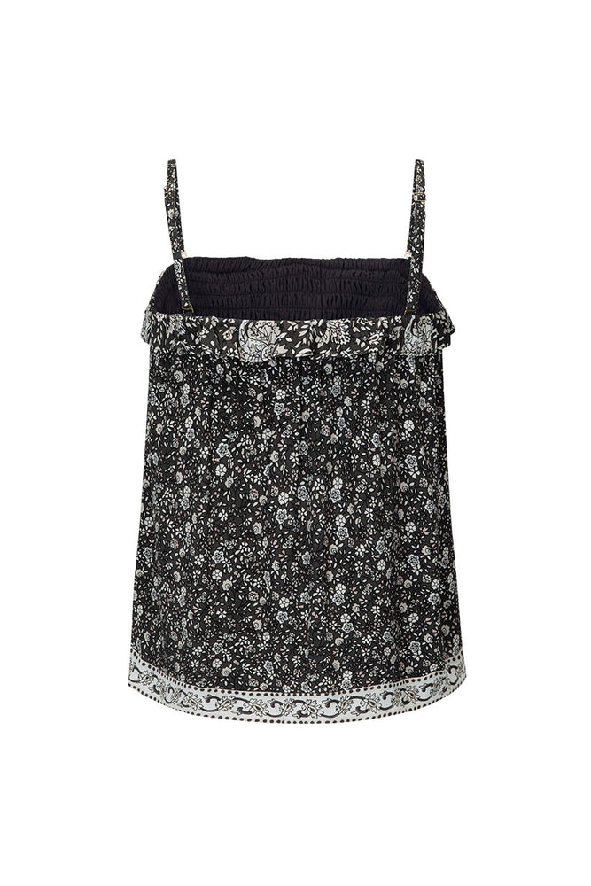 Little Bird Strapless Frill Top
