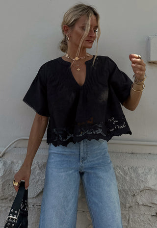 Kala Short Sleeve Blouse