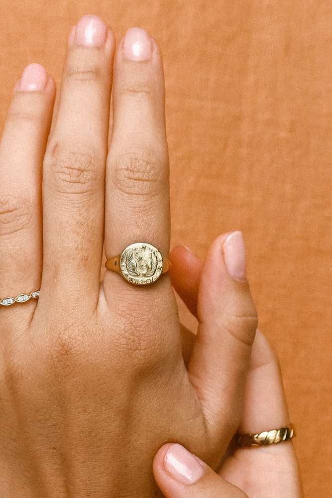 Virgo Stargazer Zodiac Ring